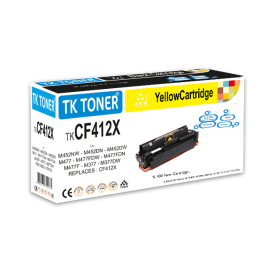 TK TONER TK CF412X SARI (410X)- CRG046H YÜKSEK KAPASİTE TONER 5K