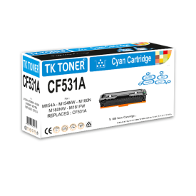TK TONER TK CF531A MAVİ 205A TONER 0,9K